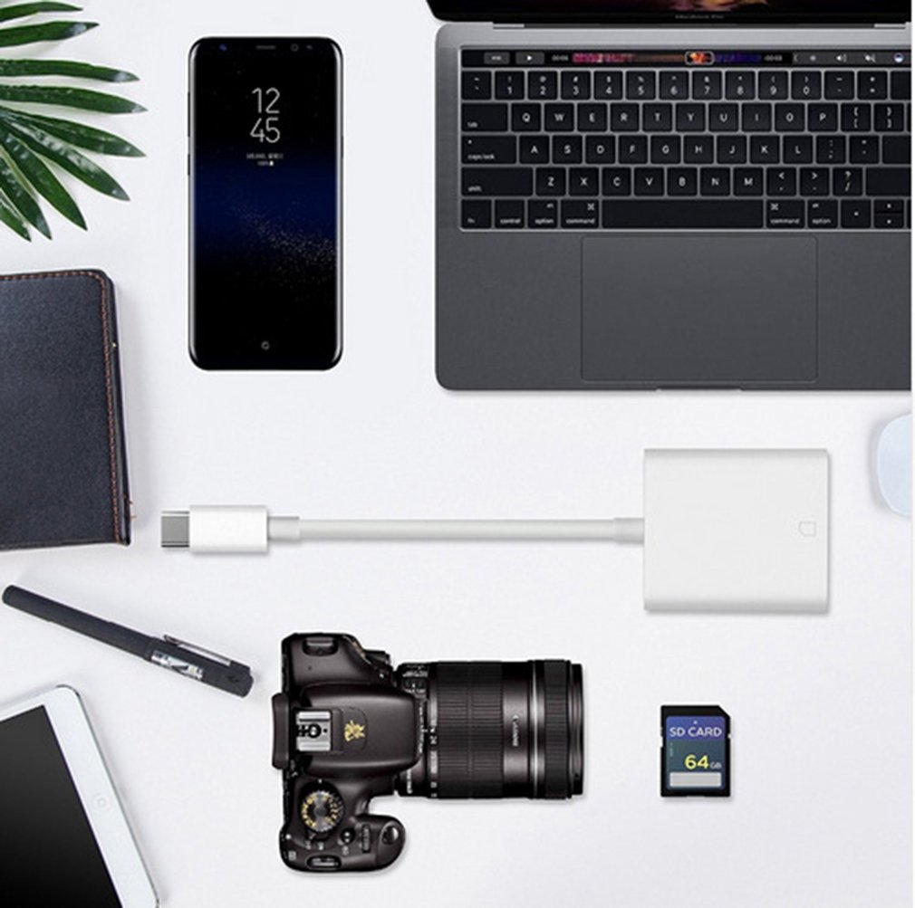 Đầu Đọc Thẻ Nhớ Loại C USB3.1 Loại C Sang SD Tiện Dụng