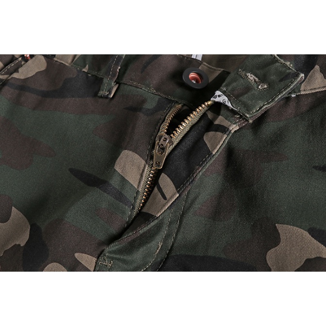 Quần ngắn rằn ri _camo_dã ngoại