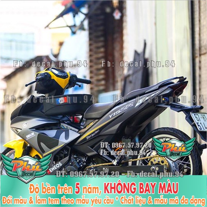 Tem rời EX 150 Movistar xe xám (P) -1