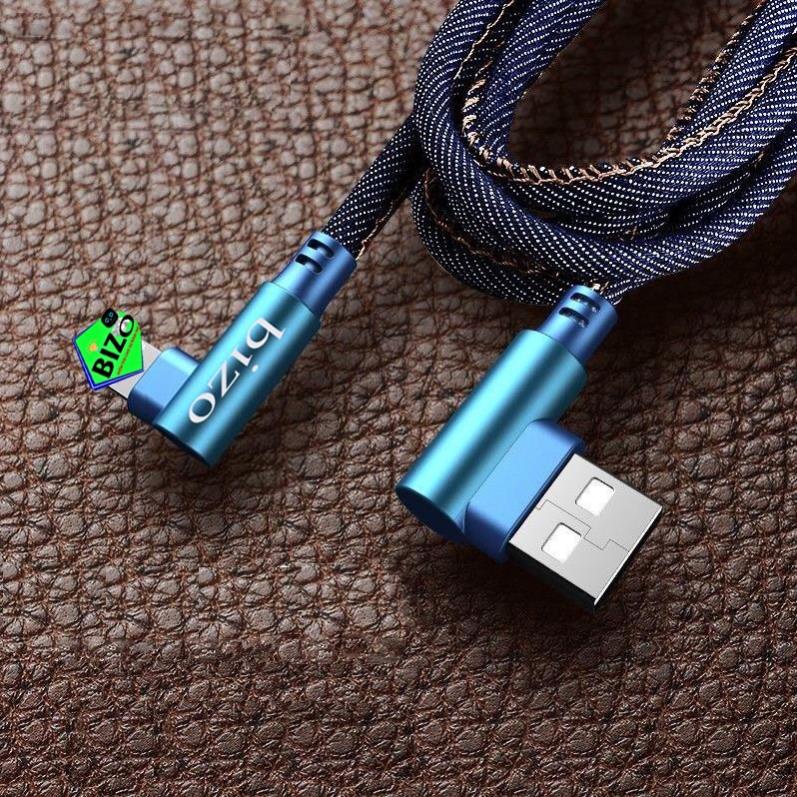DÂY CÁP SẠC, chân MICRO USB, chân TYPE C USB, ĐẦU CHỮ L-BIZO T1
