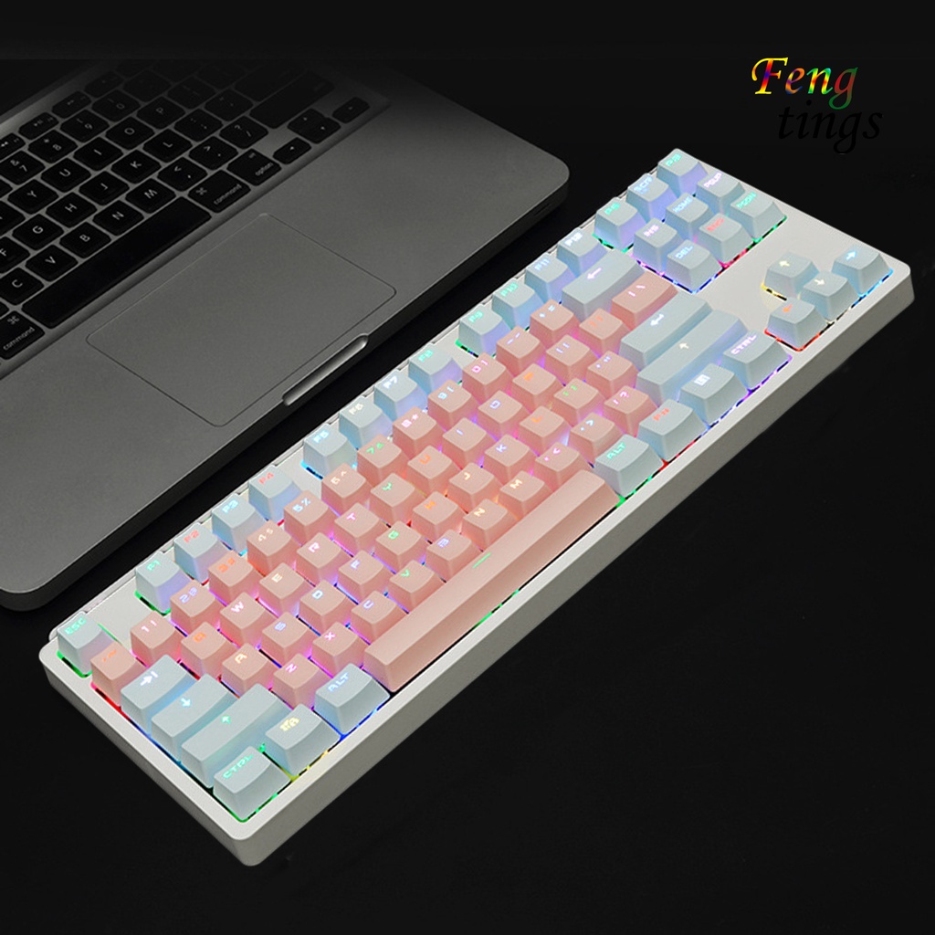 Nút Bàn Phím Cơ Pbt Màu Sắc Tương Phản Thay Thế Cho Pc 87 Phím