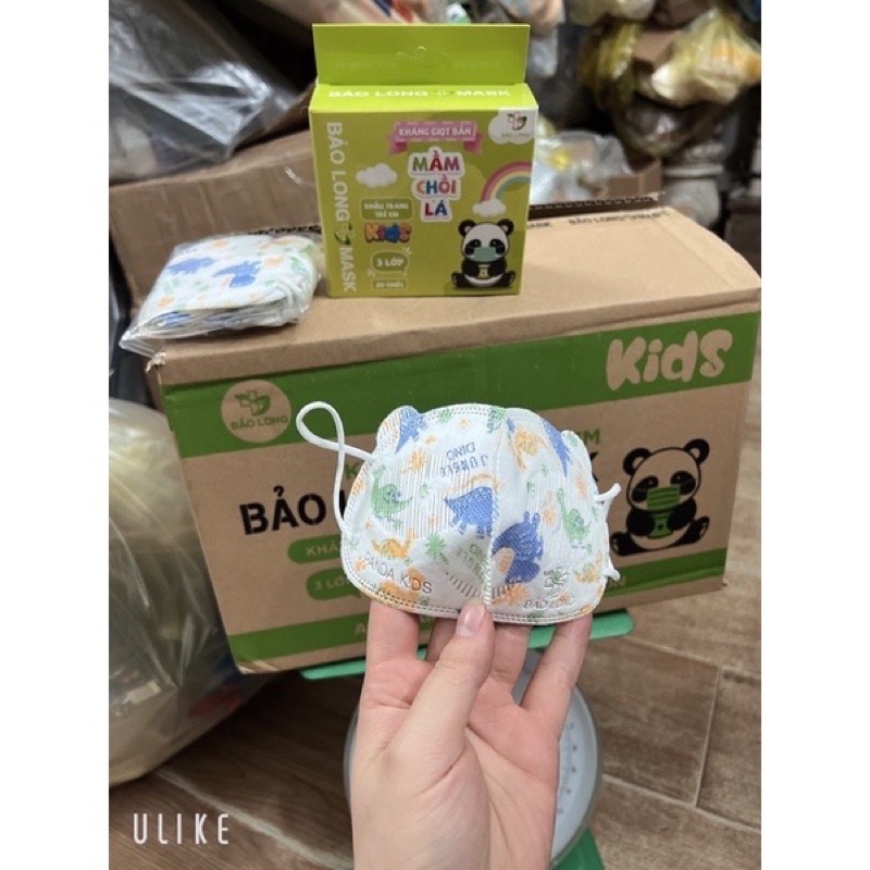[HỘP 10 cái] KHẨU TRANG KHÁNG KHUẨN MẦM CHỒI LÁ CHO BÉ