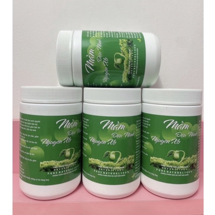 1kg = 2 hộp Bột mầm đậu nành nguyên sơ nguyên chất tăng size vòng 1