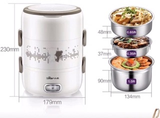 Nồi cơm điện Bear 3 tầng DFH-S2358