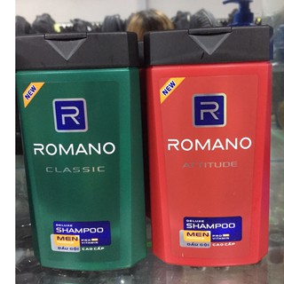 [CHỌN LOẠI] Dầu gội romano xanh, đỏ 180g