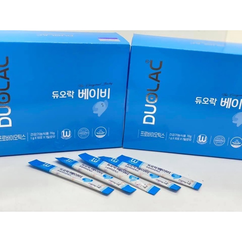 Doulac baby xanh dương Set 70 gói