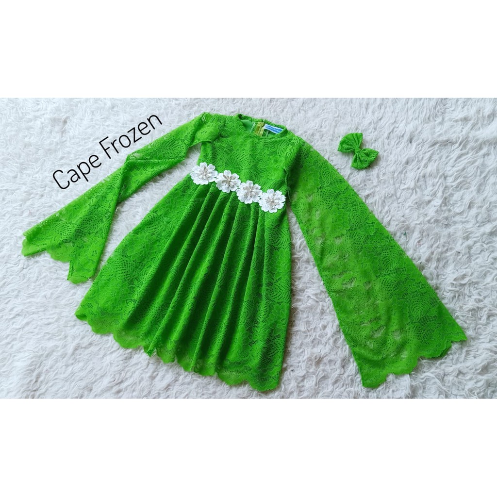 Áo choàng in hình Frozen xinh xắn cho bé 5-7 tuổi