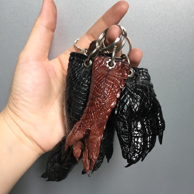 Móc khoá da cá sấu thật 100%