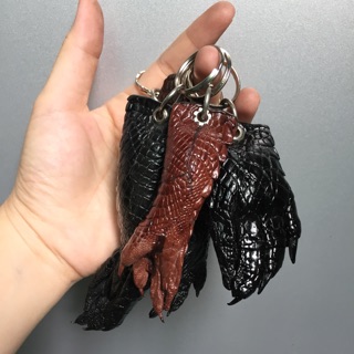 Móc khoá da cá sấu thật 100%