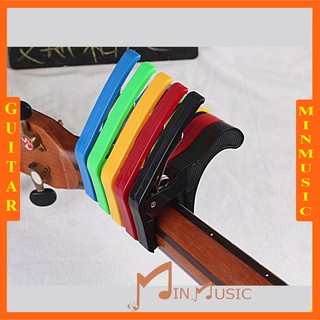 [Rẻ Vô Địch ] Capo Guitar Acoustic, Đàn Ukulele (Kẹp tăng tông cho đàn guitar, Uku )