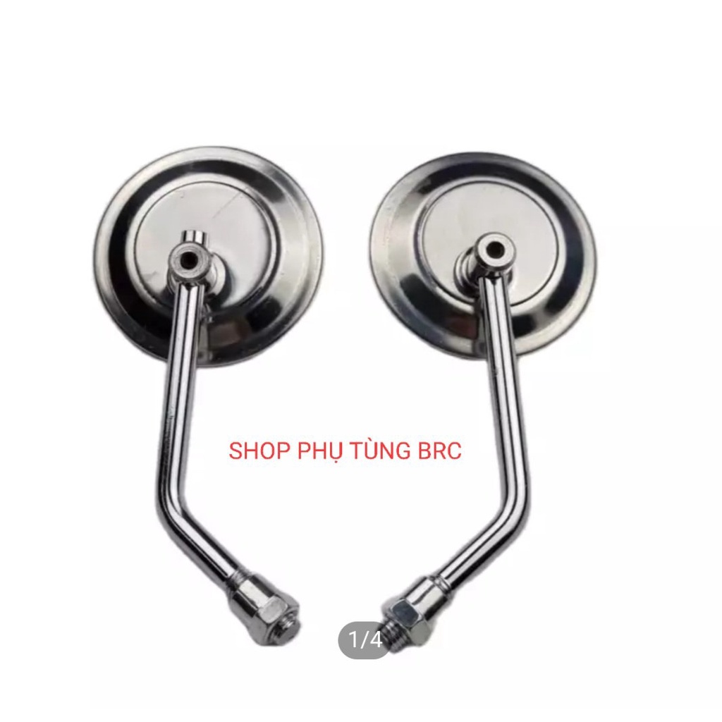 [ Gương lồi 10 li] Gương chiếu hậu cầu lồi INOX loại nhỏ 10 li gắn các loại xe (A/E có thể chọn mua 1 hoặc 2 cái trên đơ