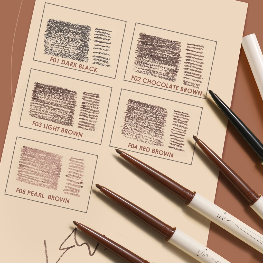 Bút kẻ mắt gel FOCALLURE màu đen kháng nước lâu trôi dễ sử dụng