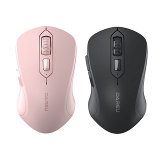 [Mã ELHA9 giảm 15% đơn 50K] Chuột không dây DAREU LM115G Black - Pink