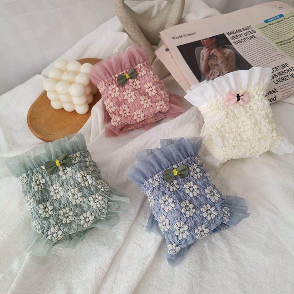 Quần Lót Cotton Mềm Mại Lưng Thấp Phối Lưới Họa Tiết Hoa Gợi Cảm Cho Nữ