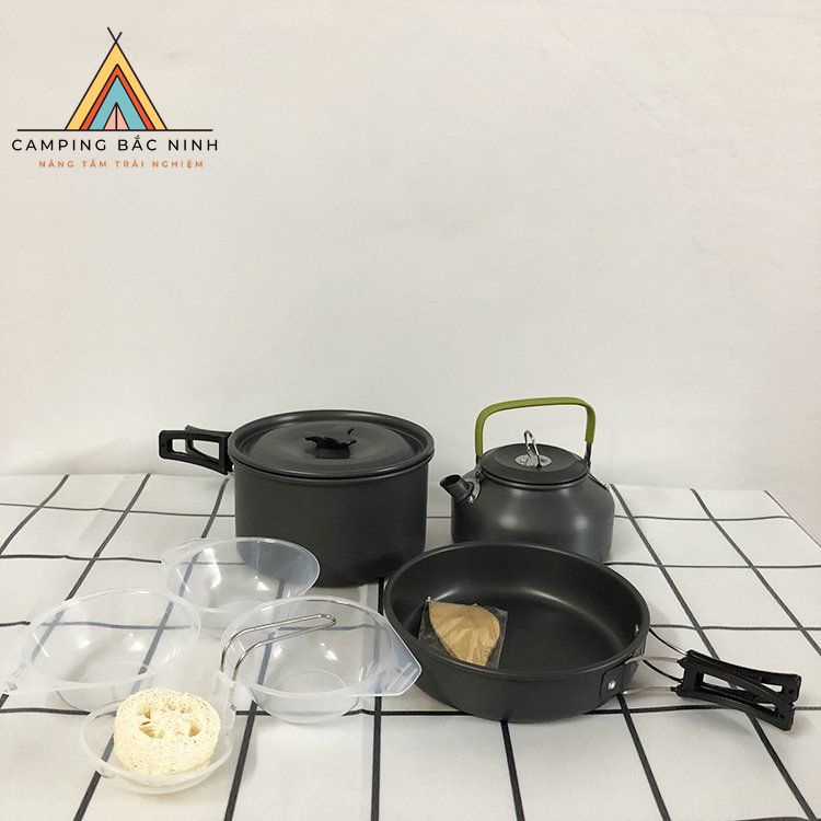 Bộ nồi dã ngoại 3 món DS308