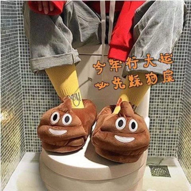 Dép Đi Trong Nhà phiên bản Cục Shit Đáng yêu[Oder Taobao]