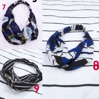 [9 MẪU] Khăn Turban Băng Đô Cài Tóc