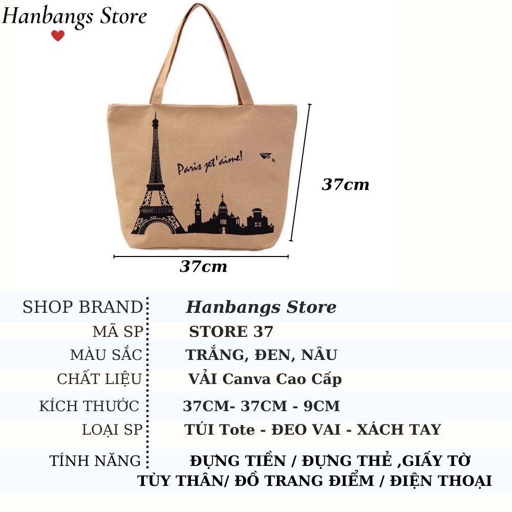 Túi Vải Đeo Vai Phong Cách Hàn Quốc Cao Cấp Sang Trọng Sành Điệu HANBANGS STORE 37