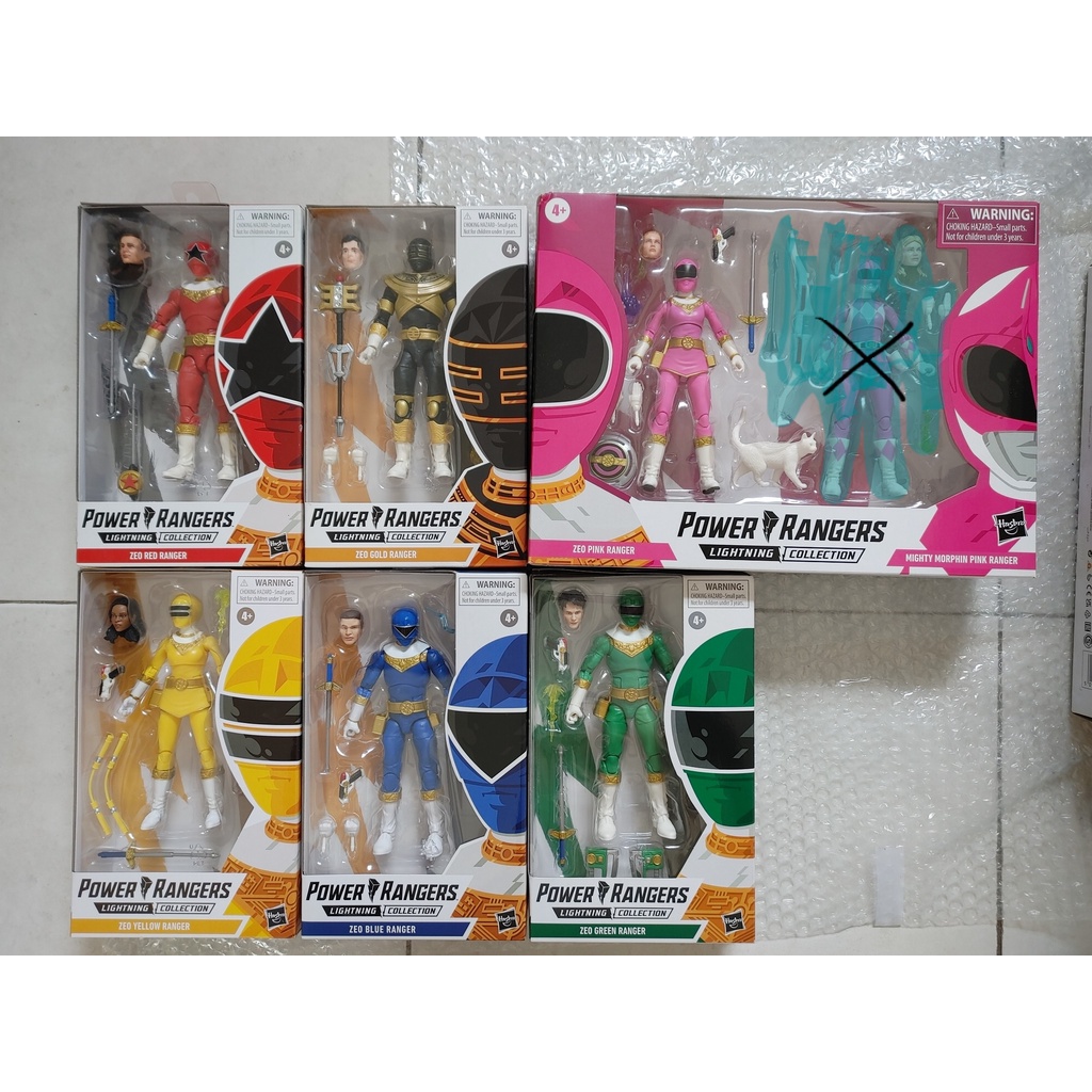 Mô hình nhân vật - Power Rangers Lightning Collection Zeo