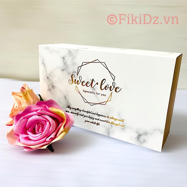 [16.5x9x5 - QUÀ TẶNG] Hộp Qùa tặng Chocolate, Socola cho ngày Valentine, Hộp quà Đựng Cao cấp, tiện lợi mang đi tặng