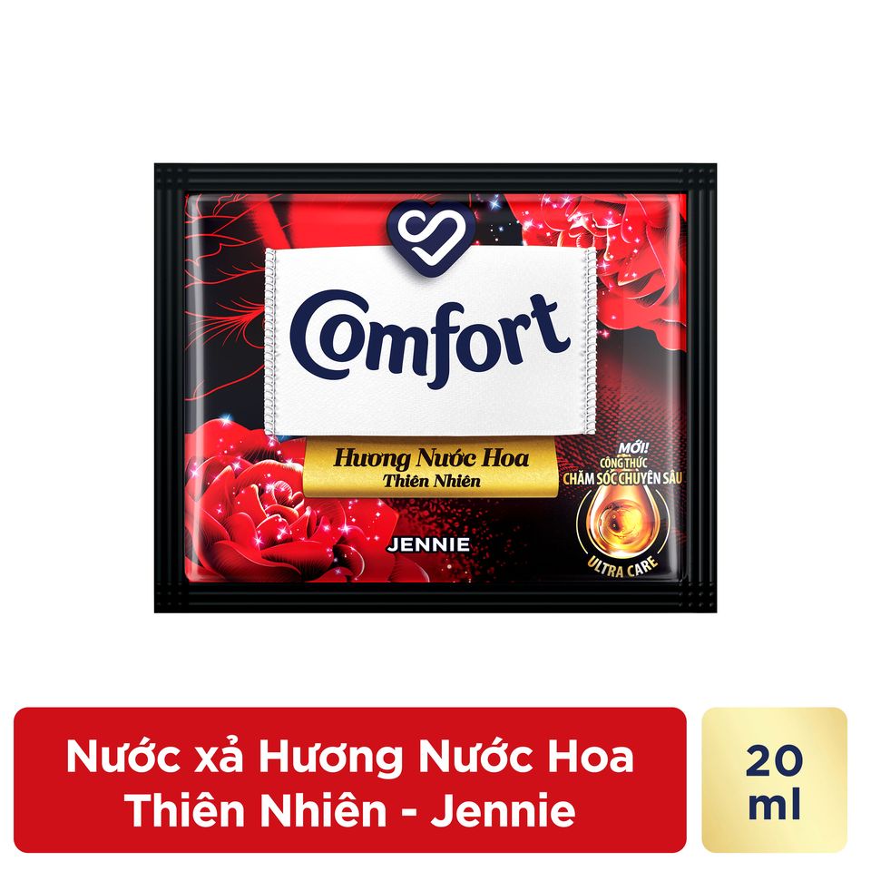 Nước xả vải comfort dây 10 gói x 20ml