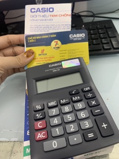 Máy tính CASIO MW5V-BK Chính Hãng