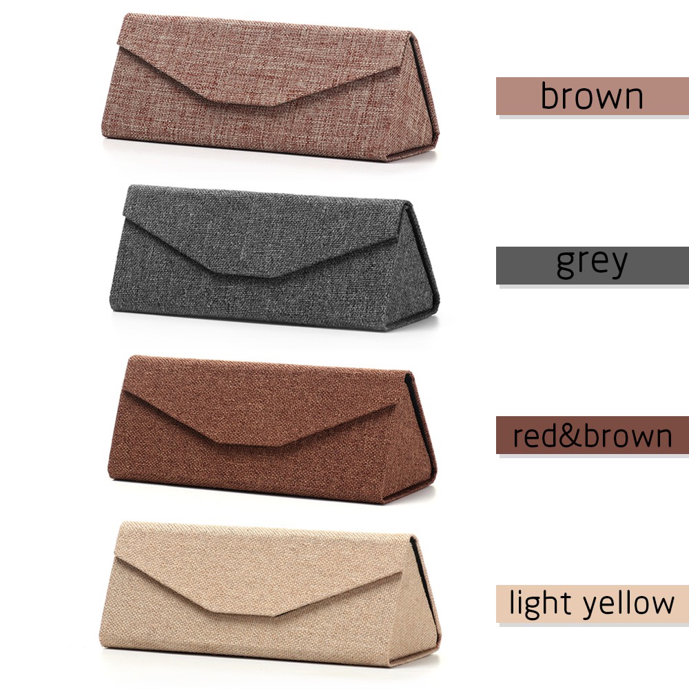 Hộp đựng mắt kính bằng vải gấp gọn thân thiện môi trường tiện dụng