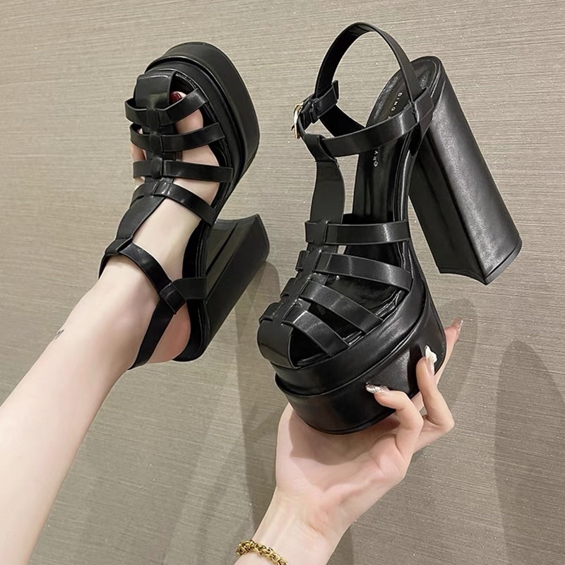 Sandal đế đúp 15cm