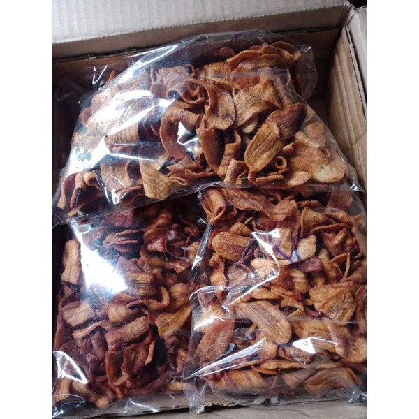 1 Kg Chuối sấy Gia Lai không đường ngon, giòn rụm