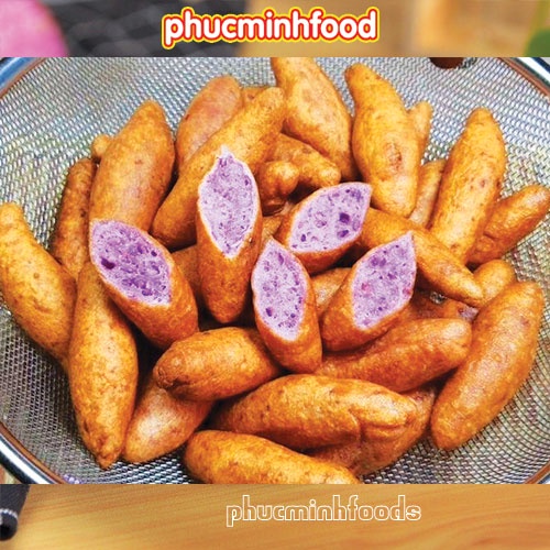 Bột Bánh Khoai Mỡ Chiên làm sẵn tiện lợi 18~25 thanh 1 hộp 500gram