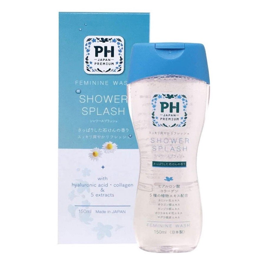 Dung dịch vệ sinh phụ nữ PH Care Japan Premium Femine Wash Nhật Bản 150ml cân bằng và làm sạch ương thơm dịu nhẹ