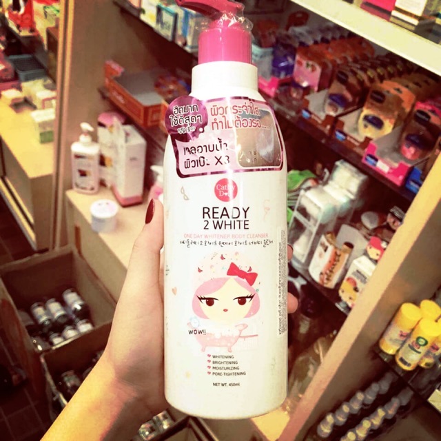 Sữa tắm Ready 2 White Cathy Doll