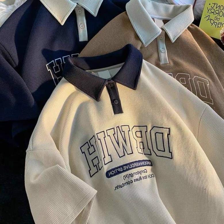 Áo polo tay lỡ phối cổ DR KA