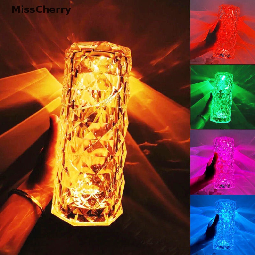 Đèn Pha Lê 3 / 16 Màu Sắc Tùy Chọn Lãng Mạn