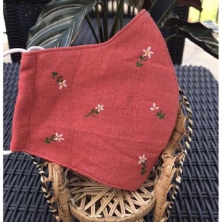 khẩu trang thêu handmade