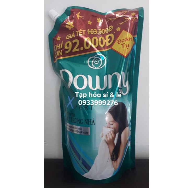 Nước xả vải Downy Expert phơi trong nhà túi 1.35L