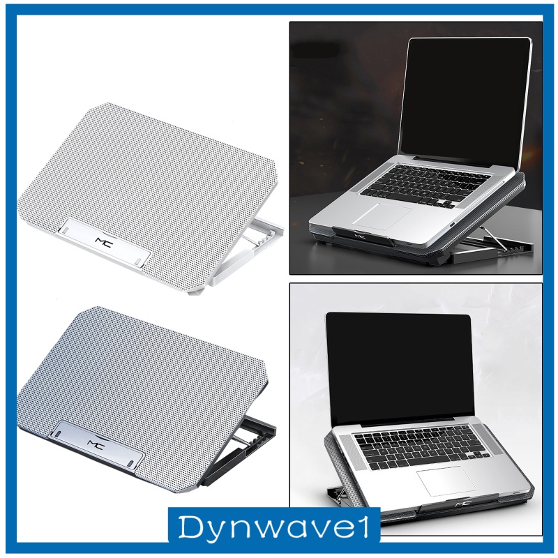 Đế Tản Nhiệt Có Đèn Led 12-17 Inch Kèm 2 Quạt Làm Mát Cho Laptop
