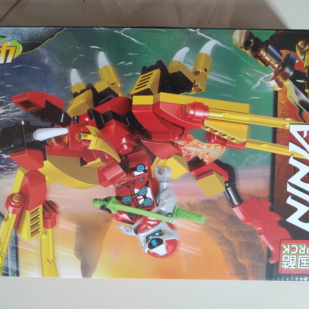(SALE SHOCK) LEGO BỘ 4 CHIẾN BINH NINJA LỐC XOÁY MÃ 61051