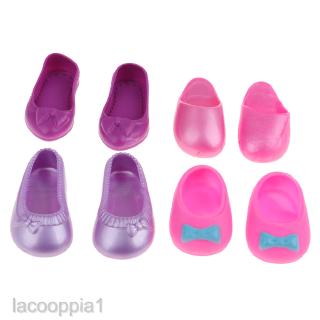 Doll Shoes Sandals Slippers For 25cm Mellchan Dolls Dress Up 4 Pairs/Set