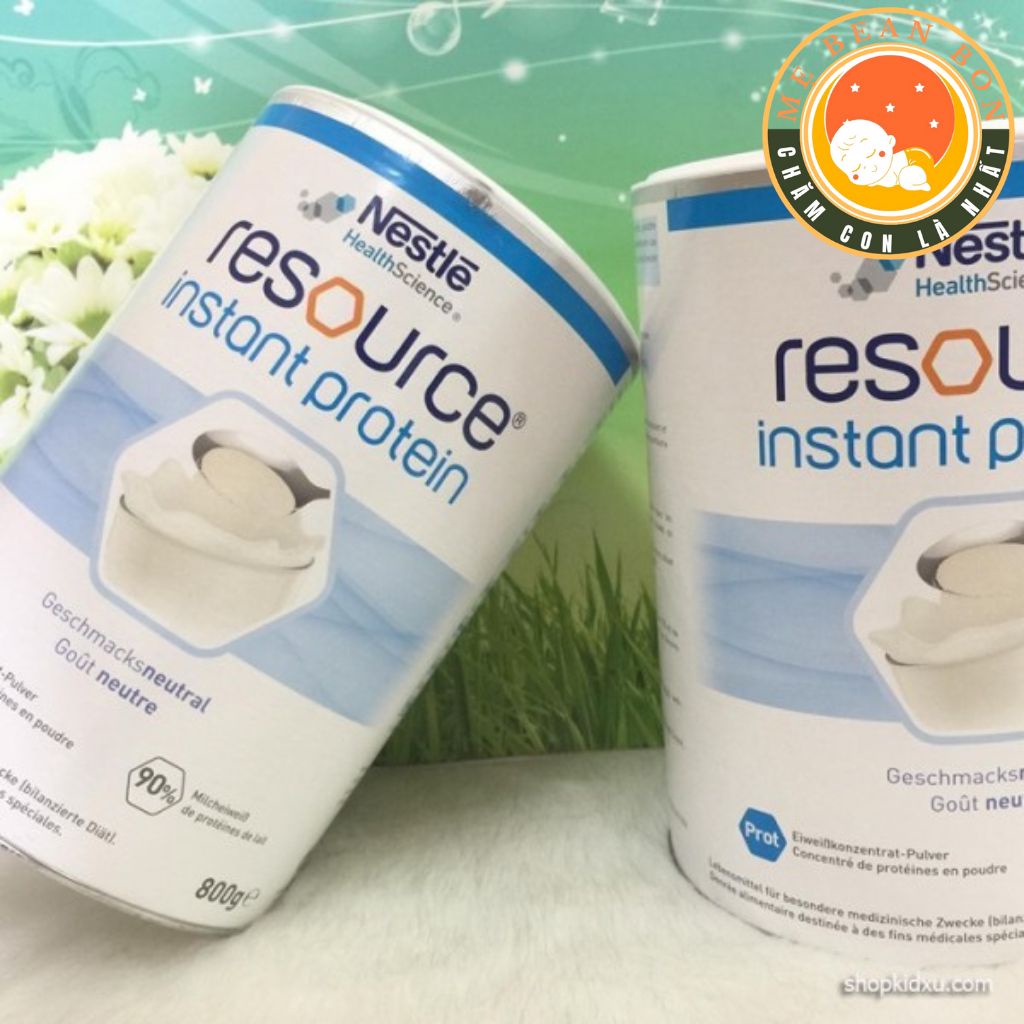 Sữa Tiểu Đường NESTLE RESOURCE INSTANT PROTEIN 800gr Đức Cho Người Tiểu Đường bồi bổ ổn định đường huyết