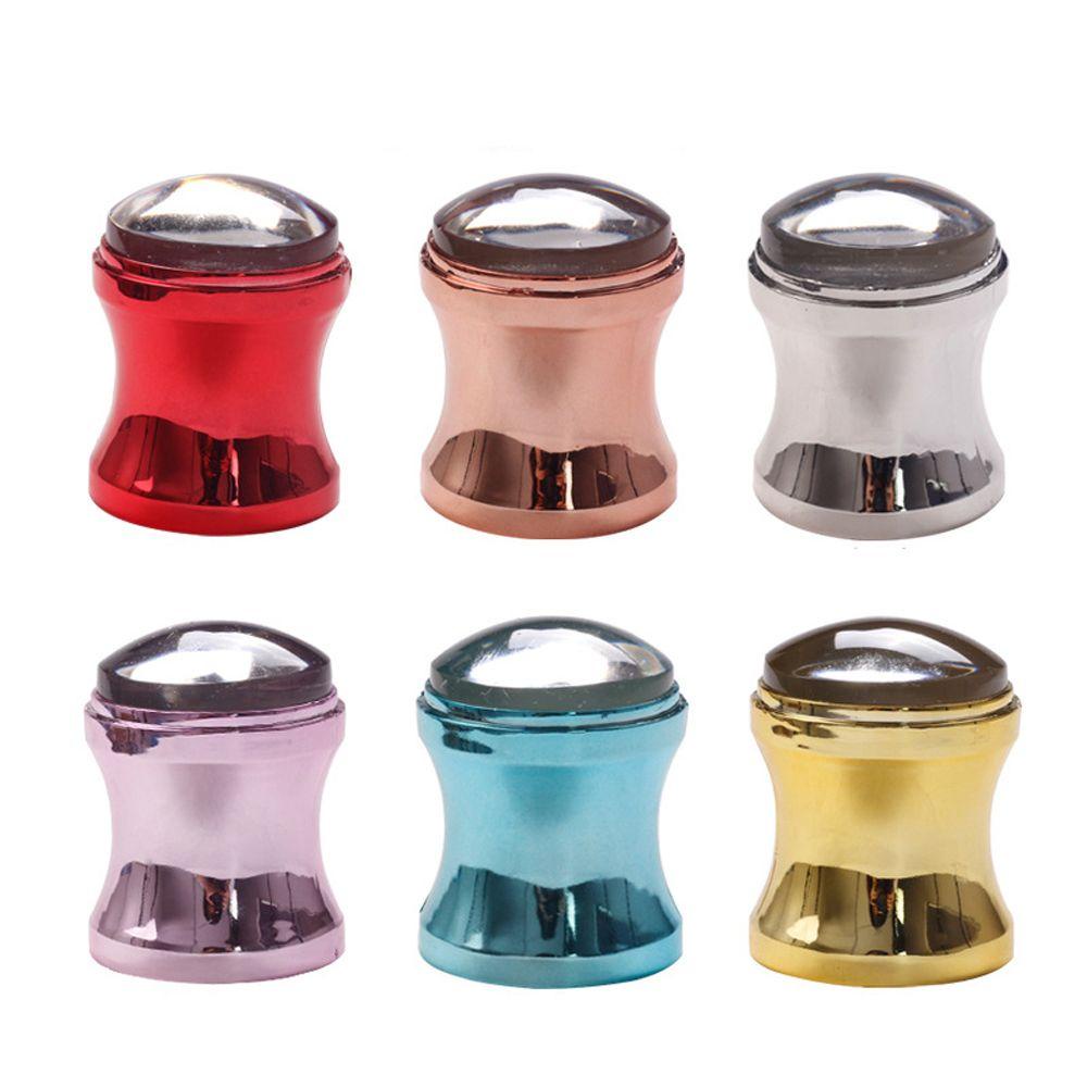 Set 3 Con Dấu Silicone Trong Suốt In Móng Nghệ Thuật