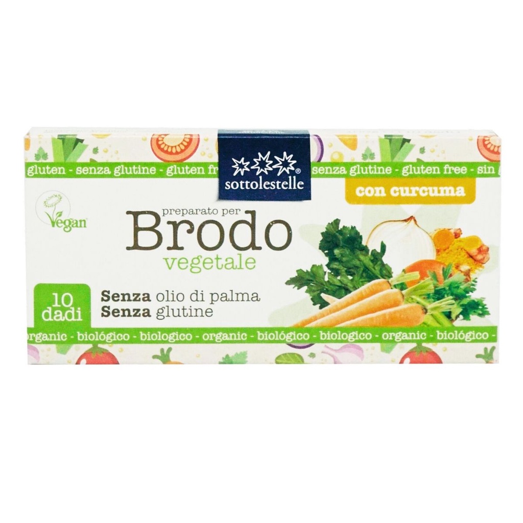 Bột nêm rau củ hữu cơ Sottolestelle – Preparato per Brodo Vegetale Biologico 100g - Date: 11/3/2023 - Nhà Hữu Cơ