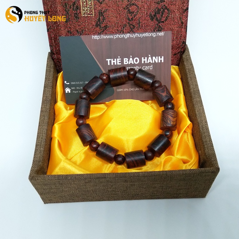 Chuỗi Hạt Gỗ Sưa Đỏ Tự Nhiên Dạng Trúc, Vòng Tay Sưa Đỏ Phong Thủy Thiên Nhiên