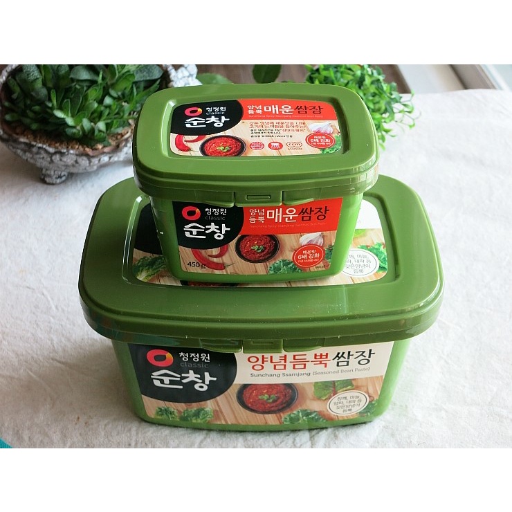 Tương đậu Deasang 200g, 500g, 1kg - nhập khẩu hàng Hàn Quốc 청정원)순창쌈장 làm soup, các món nướng, lẩu, canh, sốt chấm thịt