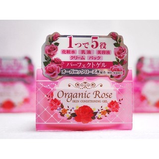 Kem dưỡng Meishoku Organic Rose Skin Conditioner Gel 5 in 1