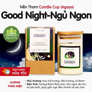 Nến thơm Candle Cup mùi Goodnight - Ngủ Ngon