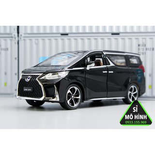Mô hình xe Lexus LM300h SUV mở hết cửa 1:24
