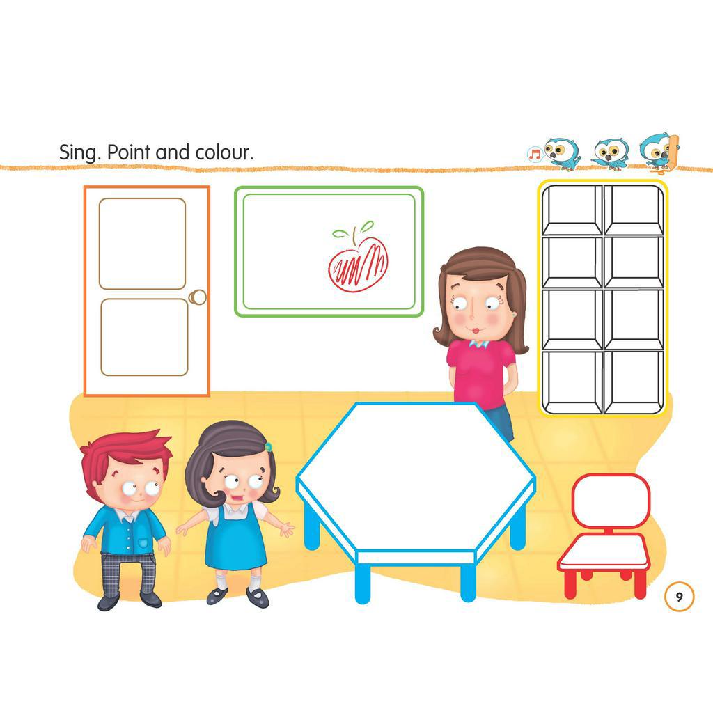 Sách - DTPbooks - Learn With Ollie 2 Student's Book with Sticker & Pop-Out