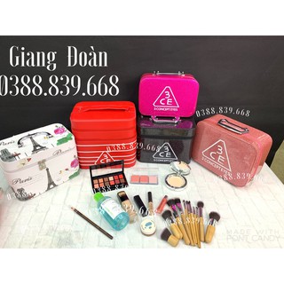Cốp Đựng Mỹ Phẩm 3CE Số 2 Da Bóng