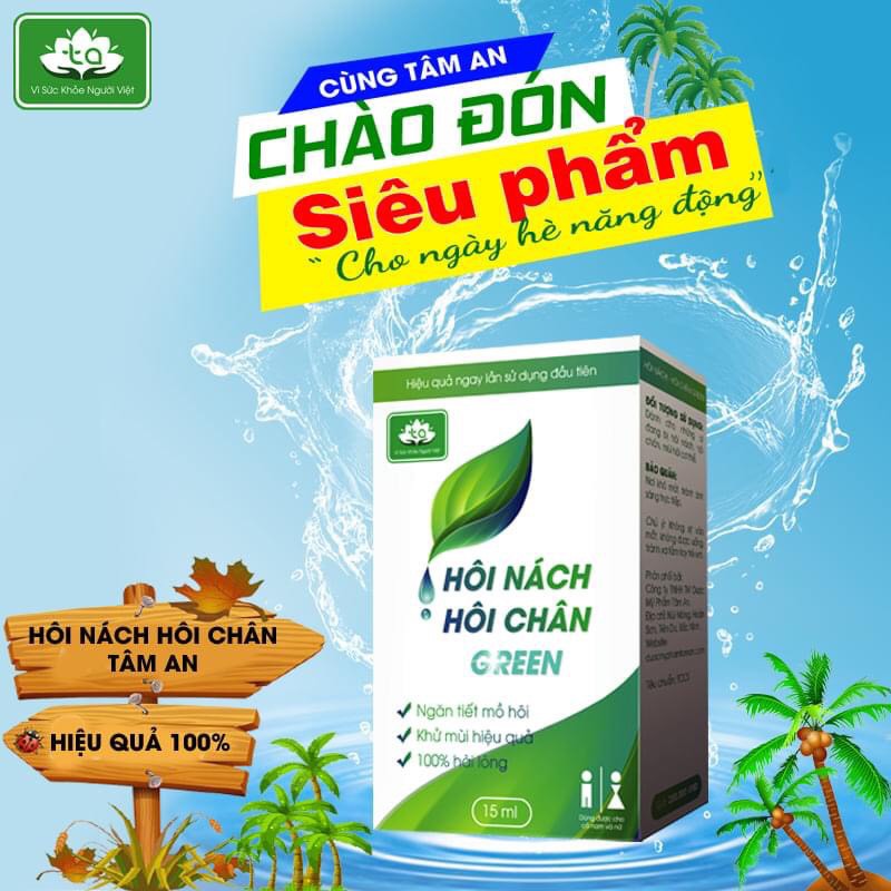 Xịt hôi nách hôi chân Tâm An